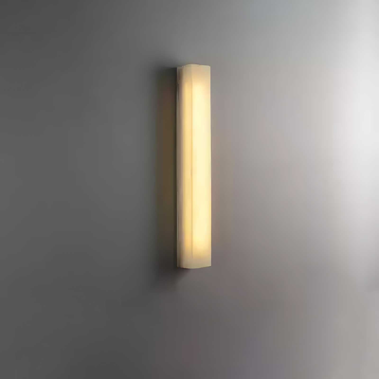 Modern Lucent Pillar Wall Light - Sleek Indoor/Outdoor LED Sconce for Hallway, Garden & Patio Lighting - Dimmable Waterproof Wall Lamp for Home Decor