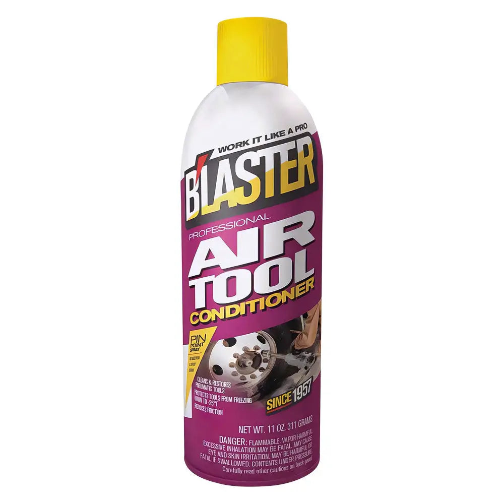 B'laster 16 ATC Air Tool Conditioner with Straw (11oz) - Lubricates & Protects Pneumatic Tools for Automotive, Industrial & DIY Use