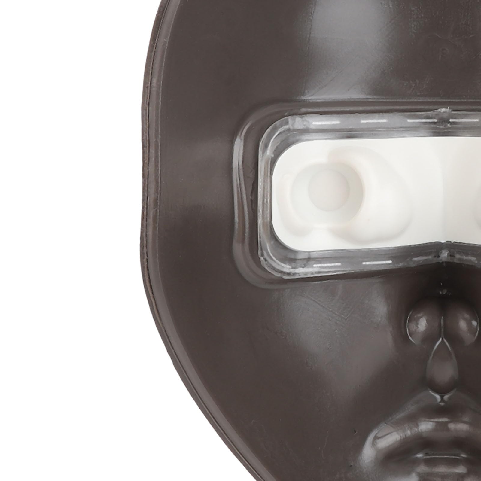 Dark Skin Full Face Makeup Mannequin Board with Stand for Cosmetics Practice - Salon & Beauty Training