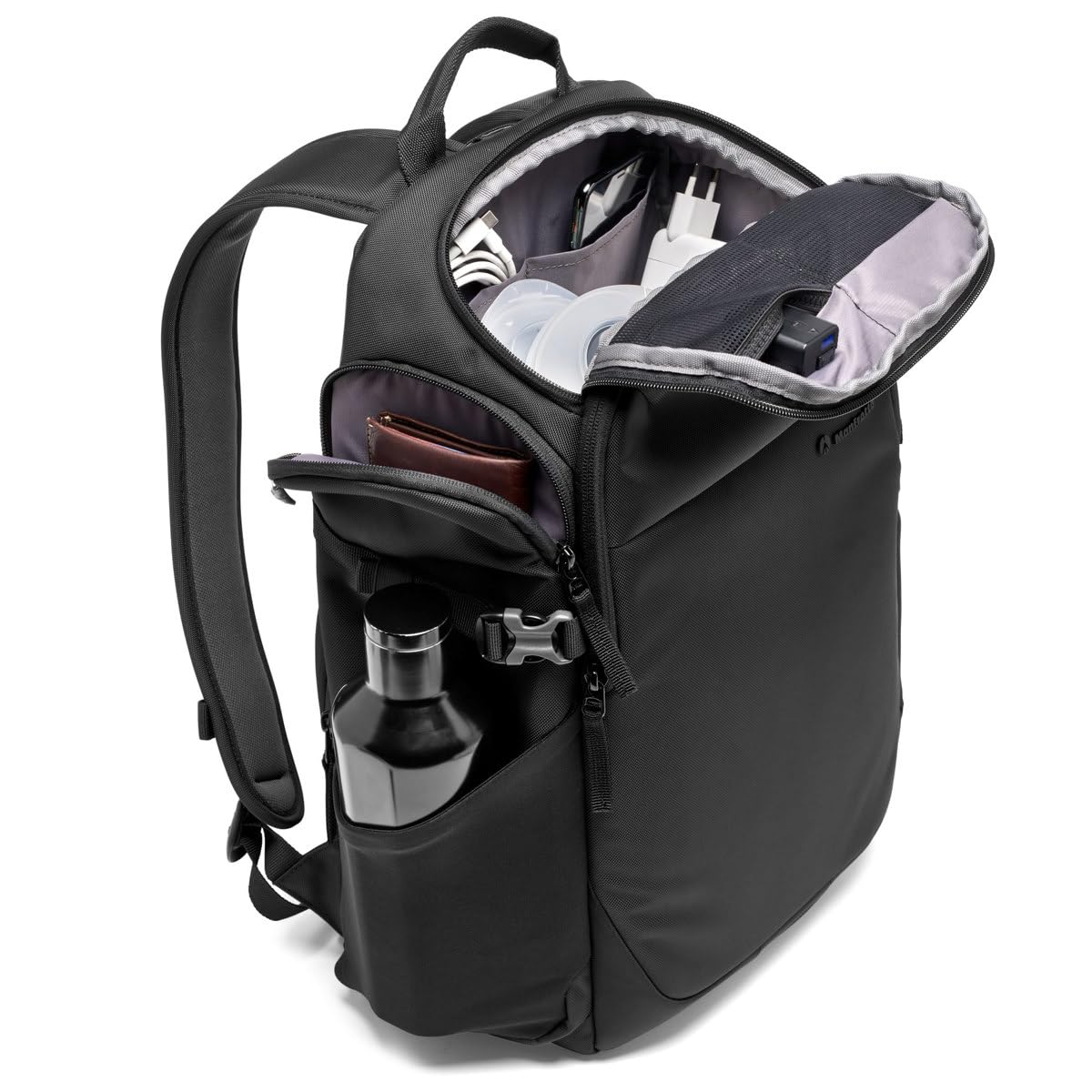 Manfrotto Advanced Befree III Professional Camera Backpack for DSLR & Mirrorless Cameras with Lenses - Waterproof Photography Bag with Padded Dividers & Tripod Mount - Perfect for Travel, Hiking & Outdoor Photography