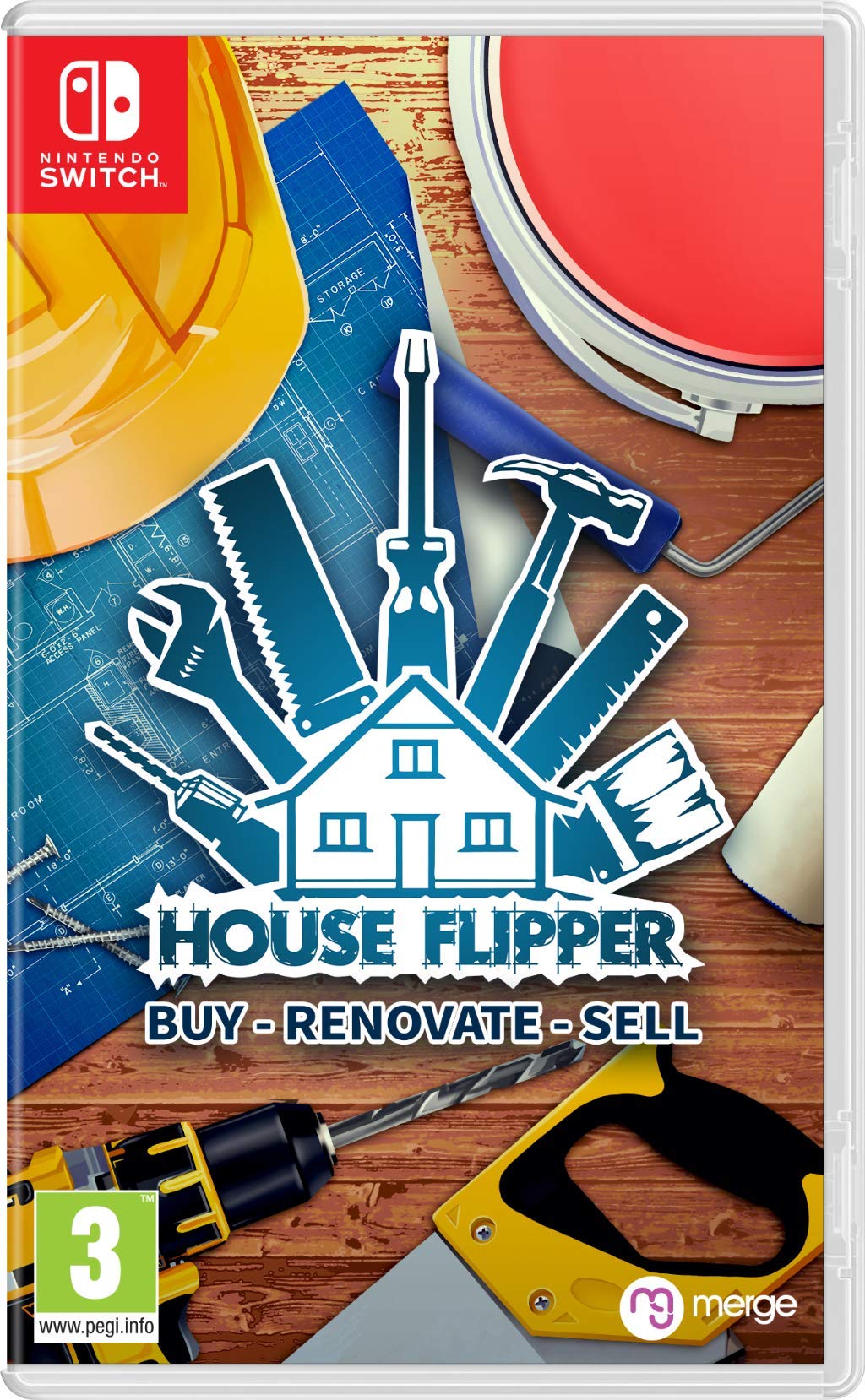 House Flipper - Home Renovation Simulation Game for Nintendo Switch - Perfect for DIY Enthusiasts & Home Design Lovers
