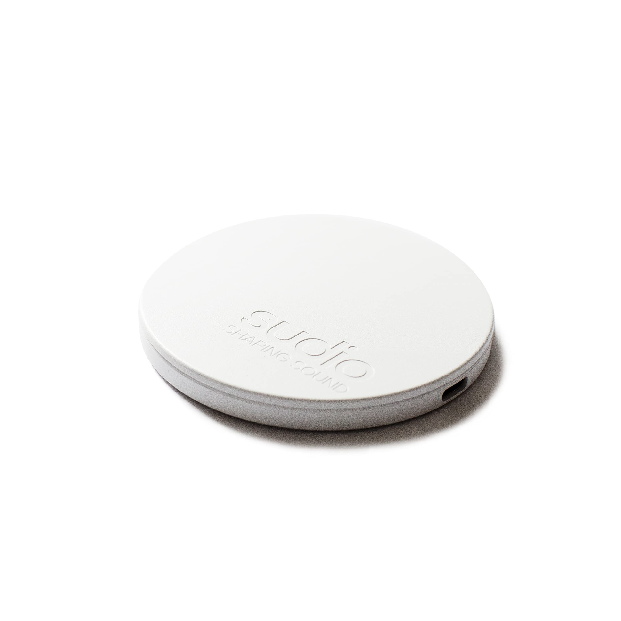 Sudio Ladd+ Qi Certified Fast Wireless Charger Pad - Slim & Durable Wireless Charging Station for iPhone, Samsung, AirPods & Qi-Enabled Devices | Perfect for Home, Office & Travel Use