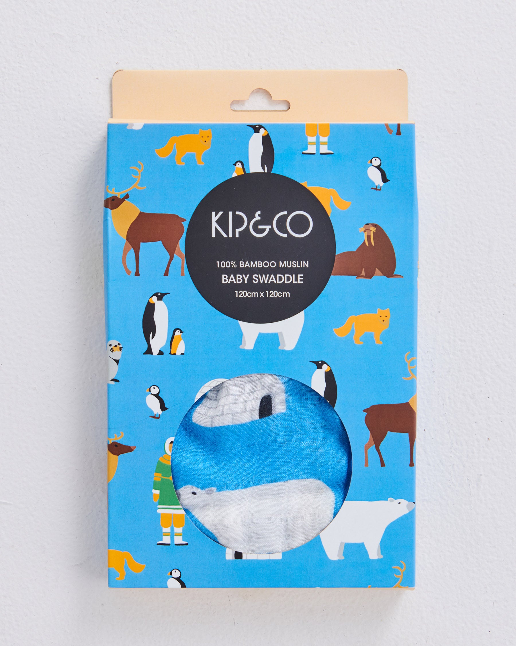 Arctic Circle Bamboo Swaddle - Soft & Breathable Baby Wrap for Newborns - Perfect for Swaddling, Sleeping & Comfort