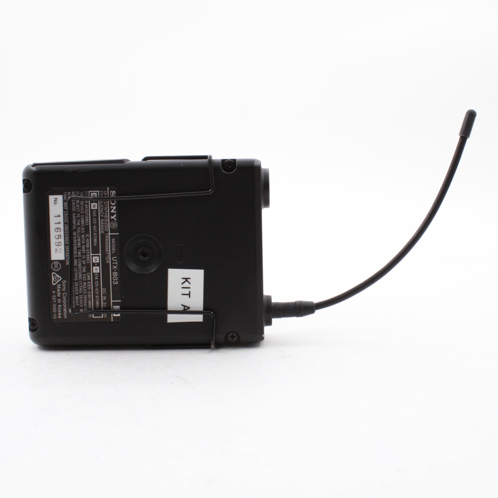 Used Sony URX-P03 UTX-B03 Wireless Lavalier Microphone System (Transmitter Only) - Perfect for Interviews, Presentations & Video Production