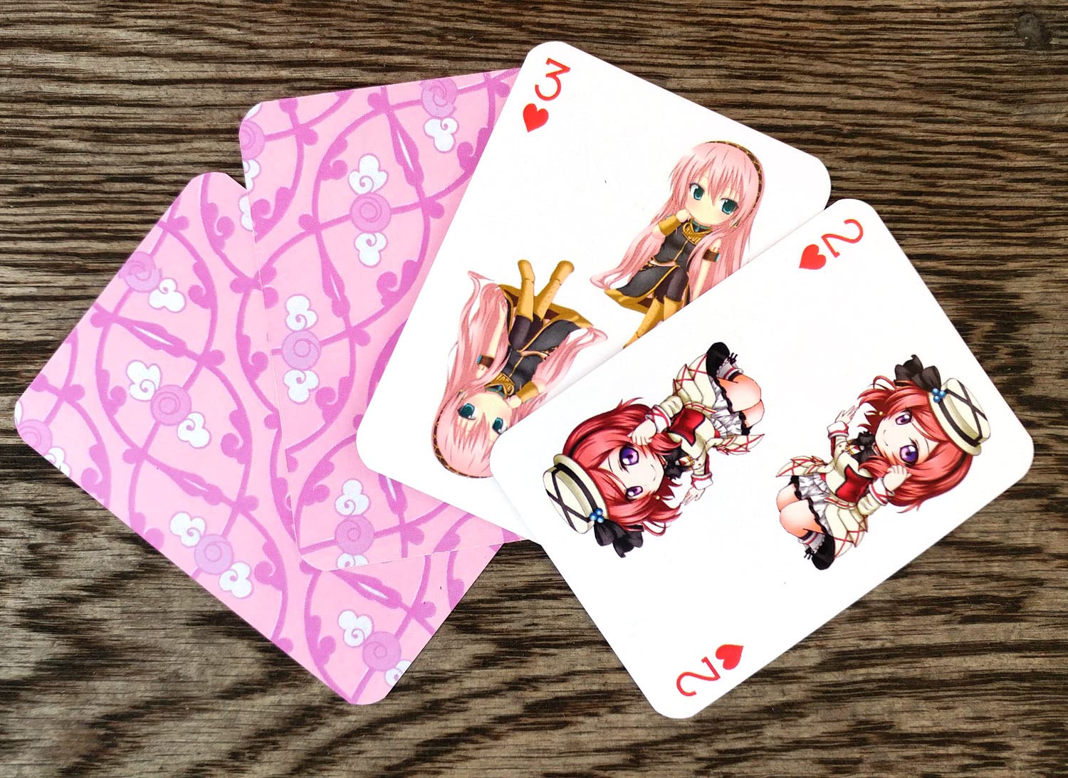 Anime Playing Cards - 54 Unique Poker Deck with KUENO Chibi Manga Characters | Perfect for Game Nights, Collectors & Anime Fans