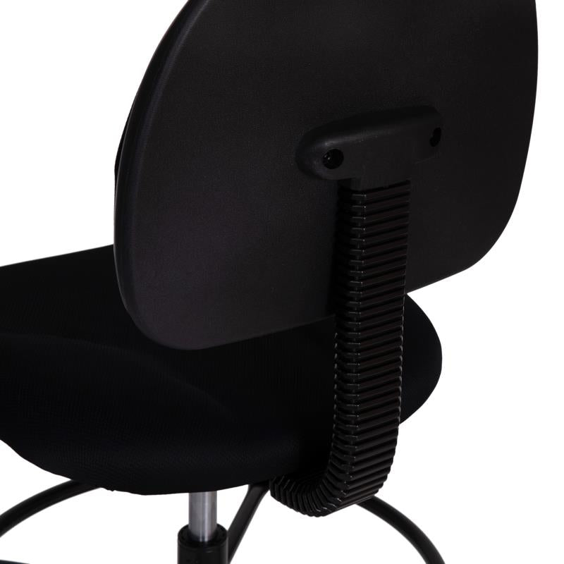 FLASH Patterned Fabric Drafting Chair BT 659 - Adjustable Height Office Chair for Artists, Architects & Designers - Ergonomic Stool for Drafting Table, Studio & Workspace
