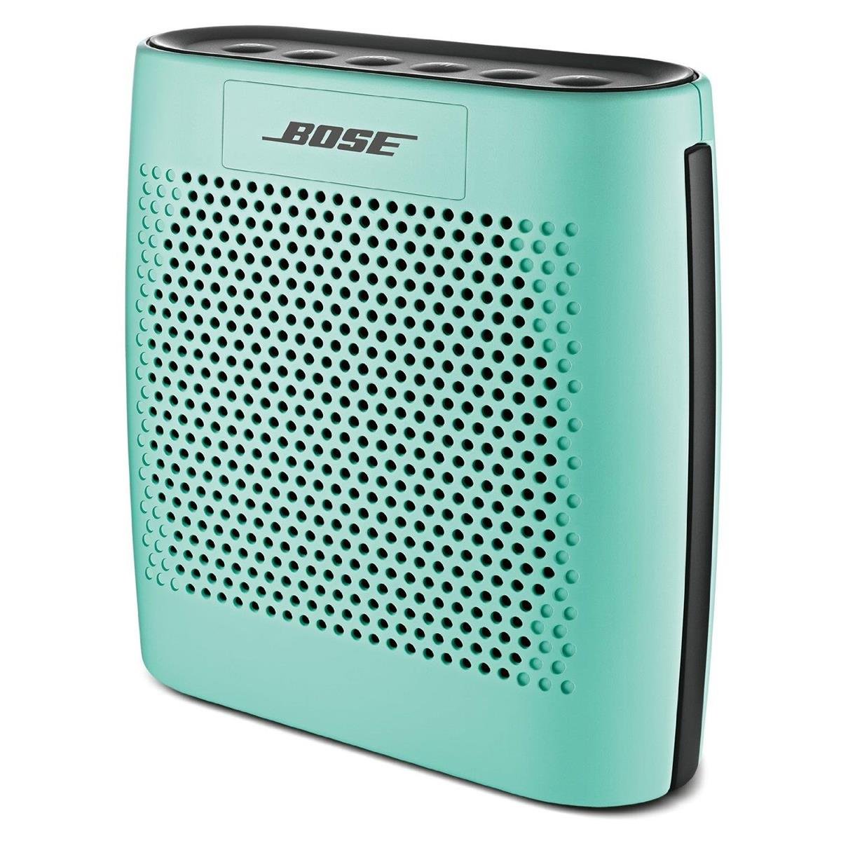 Bose SoundLink Color Bluetooth Speaker - Portable Wireless Speaker with Rich Bass, 8-Hour Battery, Water Resistant (Mint Green) - Perfect for Outdoor, Travel, Beach & Home Use