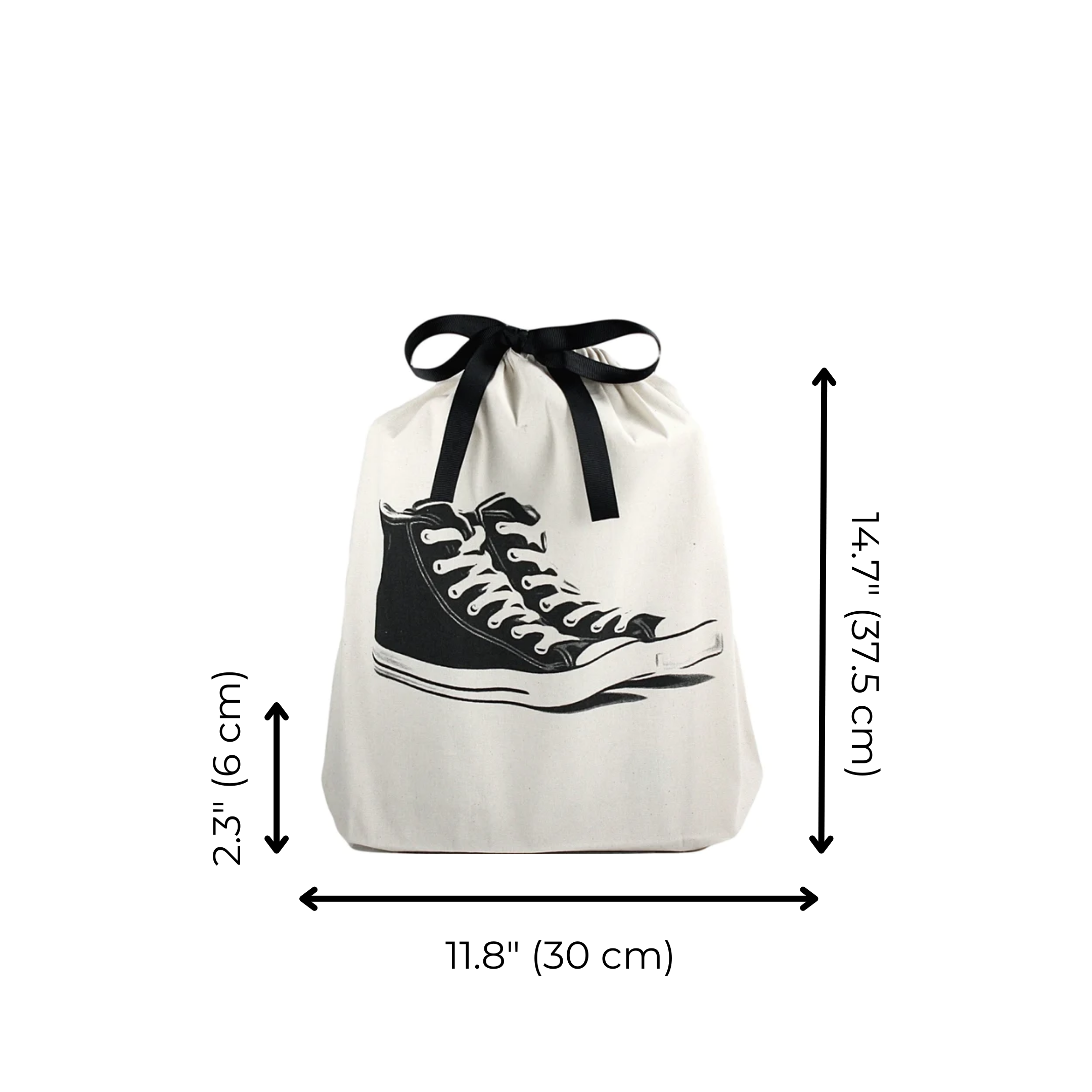 Premium Sneaker Shoe Bag in Cream Color - Waterproof & Dustproof Storage for Travel, Gym & Sneaker Collection | Perfect for Men & Women