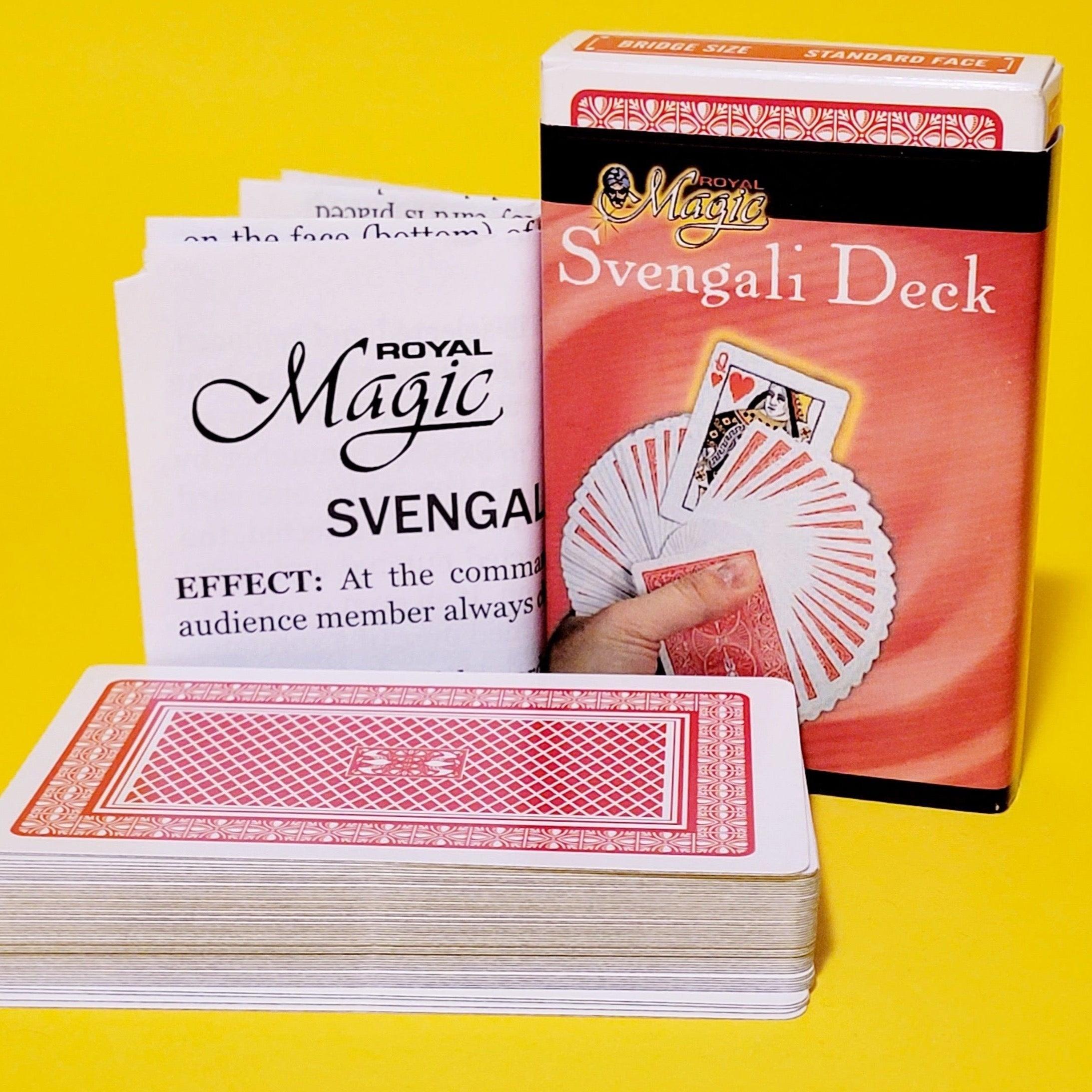 Svengali Magic Trick Playing Cards - Professional Illusion Deck for Magicians & Cardistry | Perfect for Magic Shows, Street Performances & Card Games