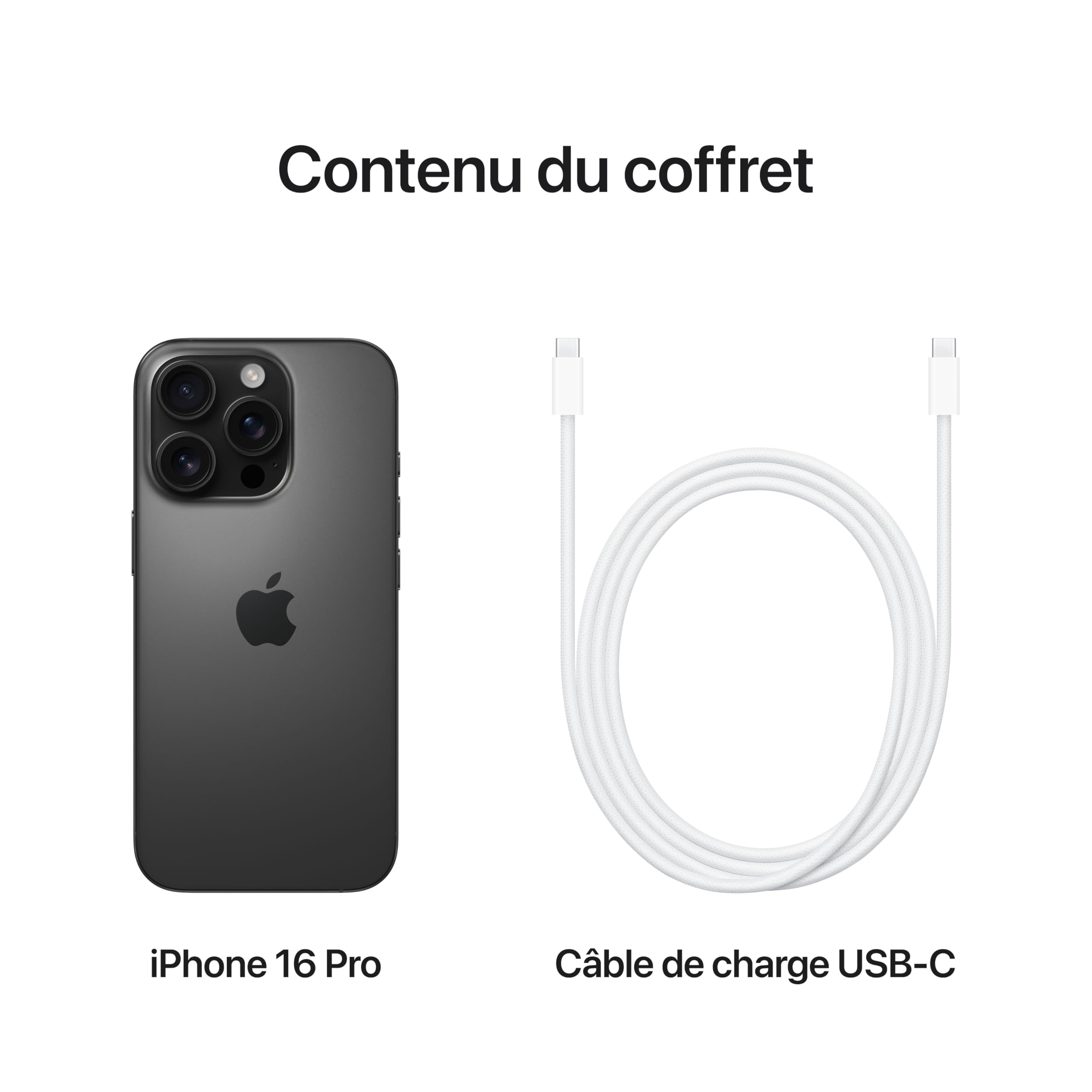 Apple iPhone 16 Pro 256GB Titanium Black - Unlocked Smartphone with 5G, Pro Camera System & Long Battery Life - Perfect for Travel, Photography & Business Professionals