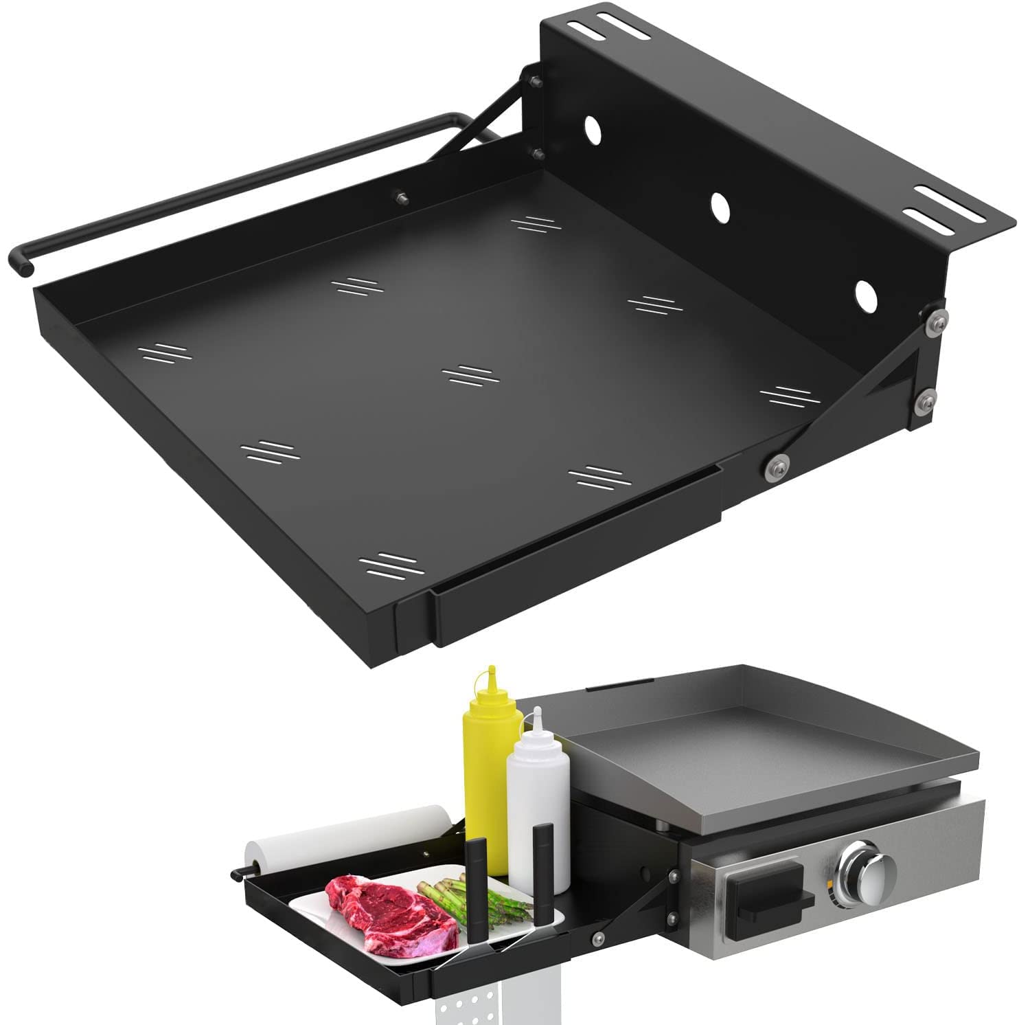 Upgraded Griddle Caddy Shelf for Blackstone 17