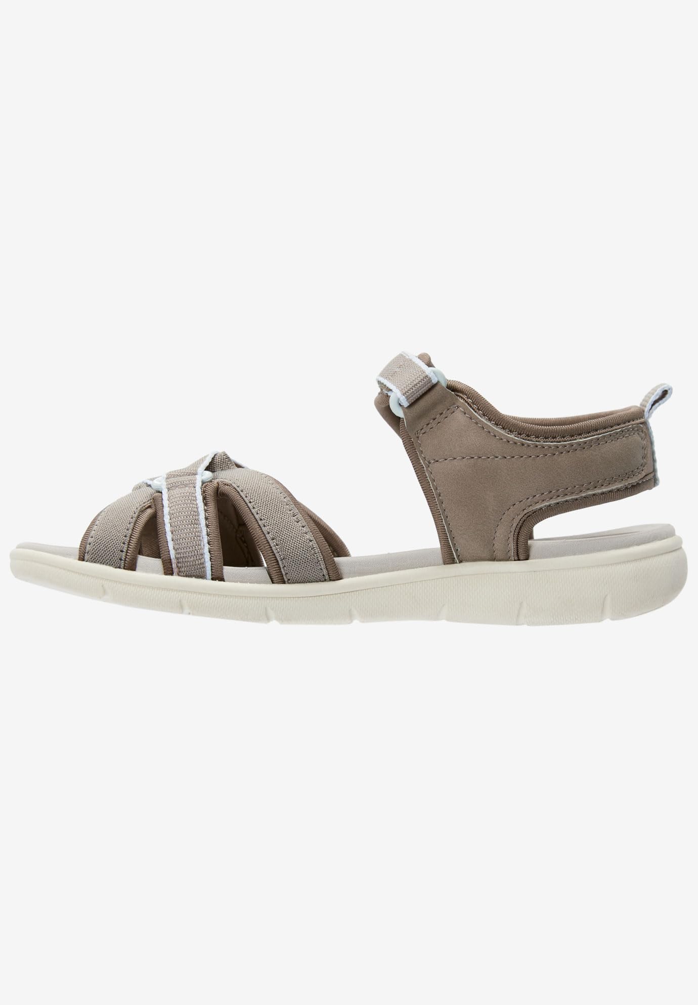 Comfortview Women's Wide Width The Annora Sandal - Comfortable Summer Casual Shoes for Walking, Travel & Outdoor Activities