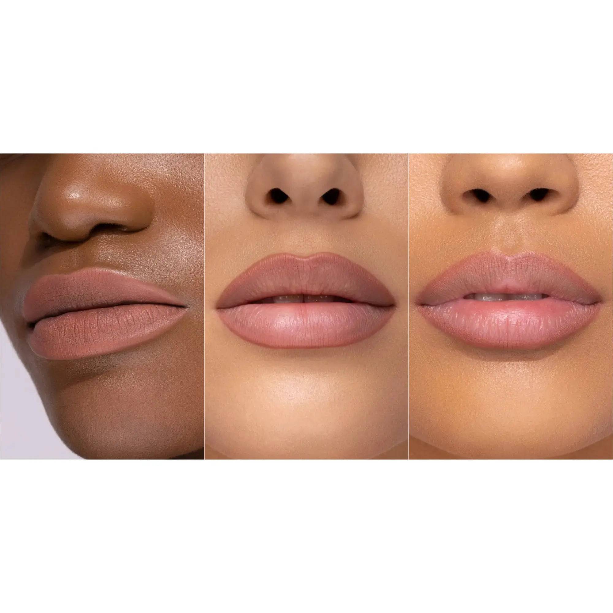 Rose Lip Crayon - Long Lasting Matte Lipstick for Women, Natural Moisturizing Lip Makeup - Perfect for Date Night, Parties & Everyday Wear