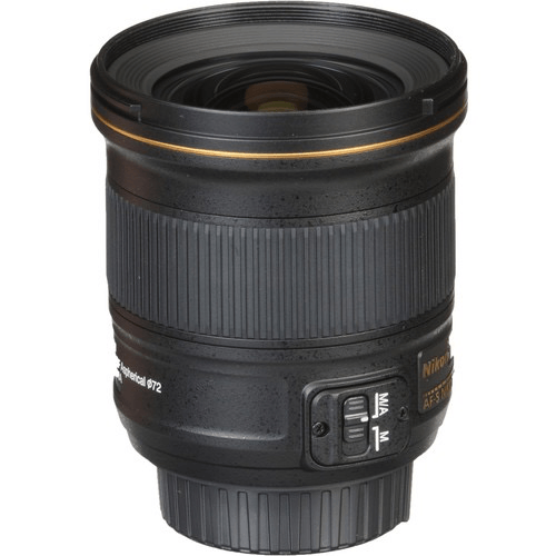 Nikon AF-S NIKKOR 24mm f/1.8G ED Wide-Angle Prime Lens for DSLR Cameras - Perfect for Landscape, Architecture & Low-Light Photography