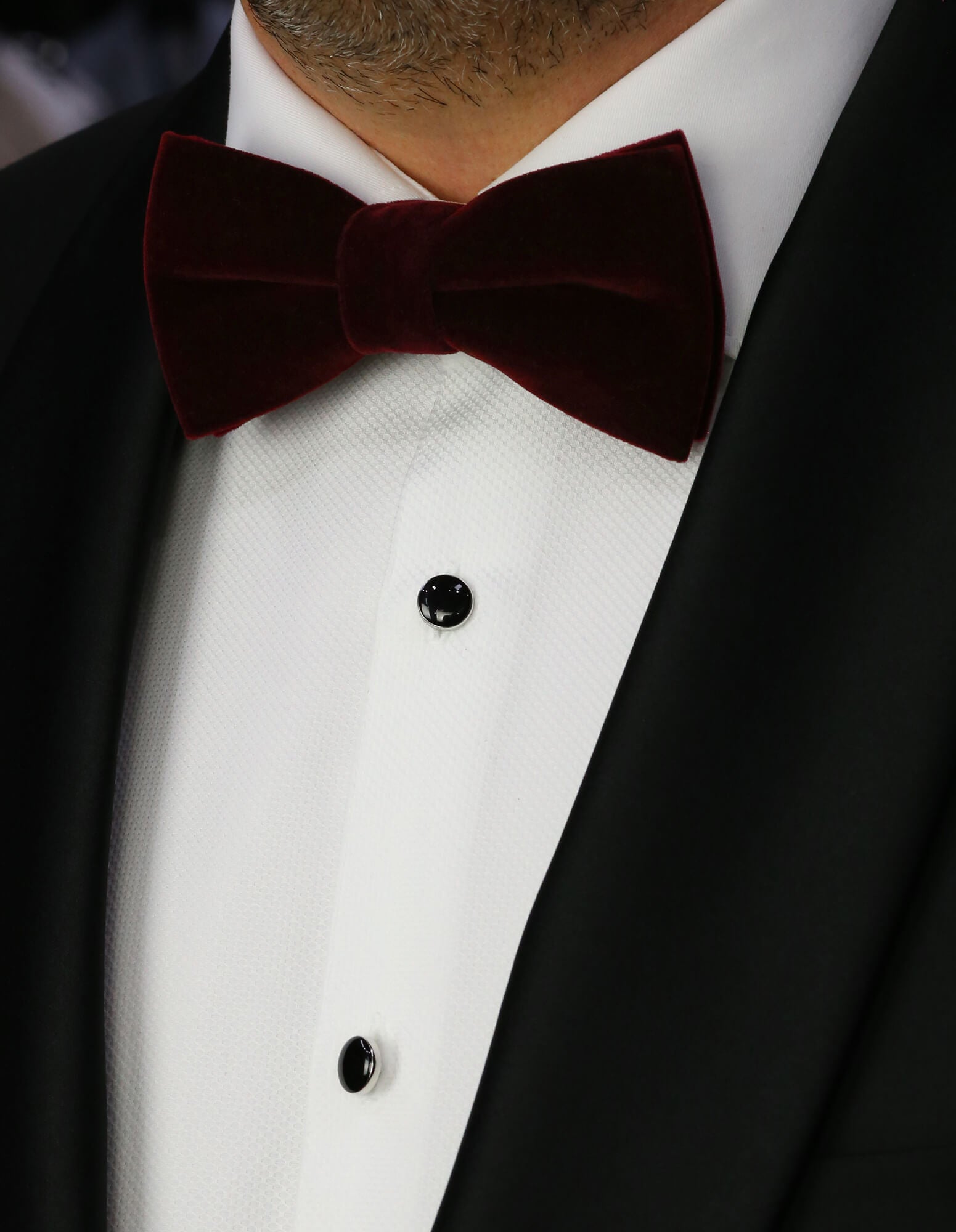 DÉCLIC Velvet Club Bow Tie - Burgundy Red for Men & Women | Elegant Formal Wear for Weddings, Parties & Special Events