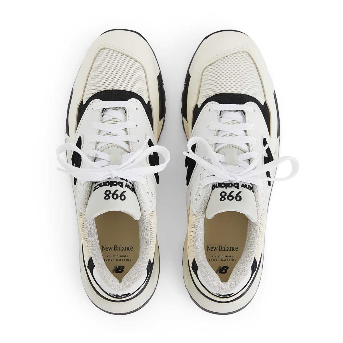 998 'White Black' - High-Quality Sneakers for Men & Women | Comfortable Athletic Shoes for Running, Walking & Casual Wear