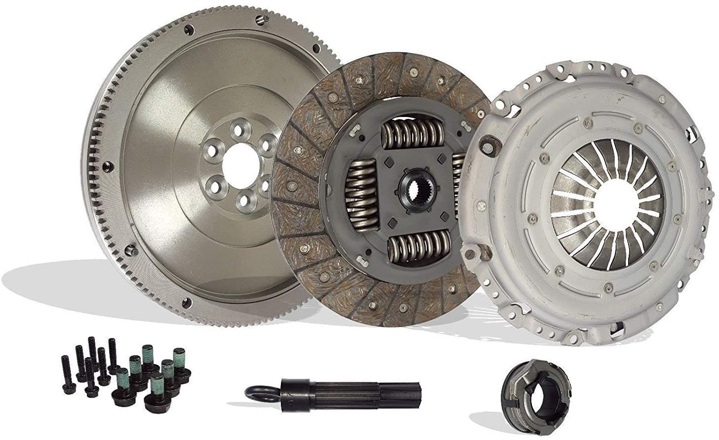 High-Performance Conversion Clutch Kit with Flywheel - Compatible with VW Beetle, Rabbit TDI 2.5 (2005-2010) | Wolfsburg, GL, GLS, SE, Sport & Hot Wheels Models | Perfect for Racing, Off-Road & Daily Driving