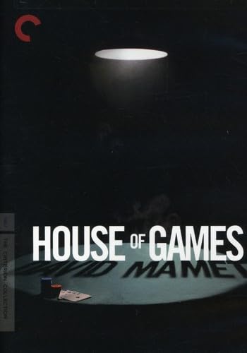 The Criterion Collection: House of Games DVD – Classic Psychological Thriller for Movie Night & Film Studies