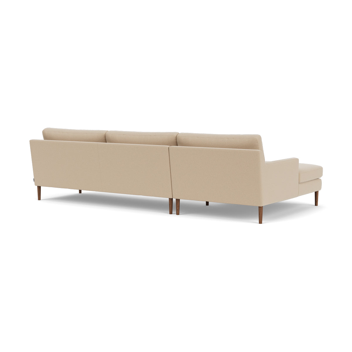 Astha Fabric Left Chaise Sofa - Modern L-Shaped Sectional Couch with Reversible Design for Living Room, Lounge & Home Theater Comfort