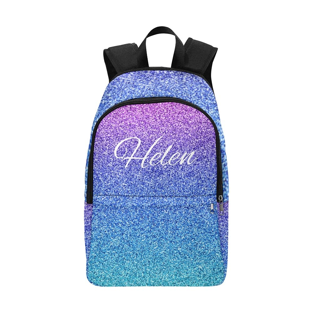 Custom Personalized Backpack with Name Print - Stylish Travel Bag for Women & Men - Perfect for School, Work, Gym & Outdoor Adventures