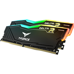 T-Force Delta RGB 16GB (2x8GB) DDR4 3600MHz Gaming Memory - High Performance RAM for PC Builds, Overclocking, and Gaming Rigs - Perfect for Gaming, Streaming, and Content Creation