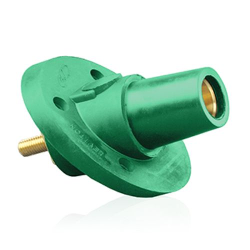 Leviton 17 Series Panel Mount CAM Locks - Threaded Stud Termination for 250-750MCM Cables (690 Amp Max) | Secure Electrical Panel Access for Industrial & Commercial Use