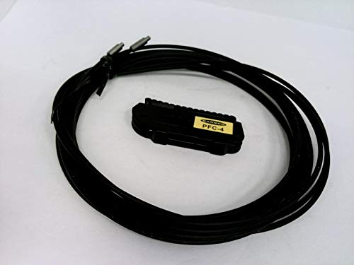 BANNER ENGINEERING PIT46UHT1 42804 Plastic Fiber Optic Sensor - 1mm Core Diameter, 2m Length, Opposed Mode, Threaded & Free Cut - Ideal for Industrial Automation & Machine Safety Applications