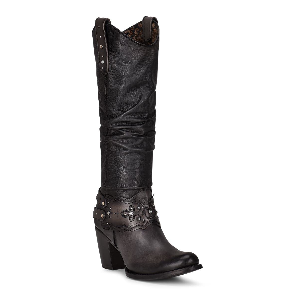 Cuadra Women's Tall Boots - Genuine Bovine Leather, Brown - Stylish & Comfortable Knee-High Boots for Fall & Winter Fashion