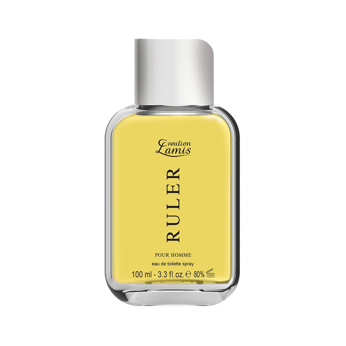 RULER Pour Homme by Creation Lamis - Men's Cologne Eau de Toilette Spray, 3.3 oz / 100ml - Fresh & Masculine Scent for Daily Wear, Office & Date Night