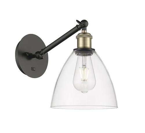 Black Antique Brass / Clear