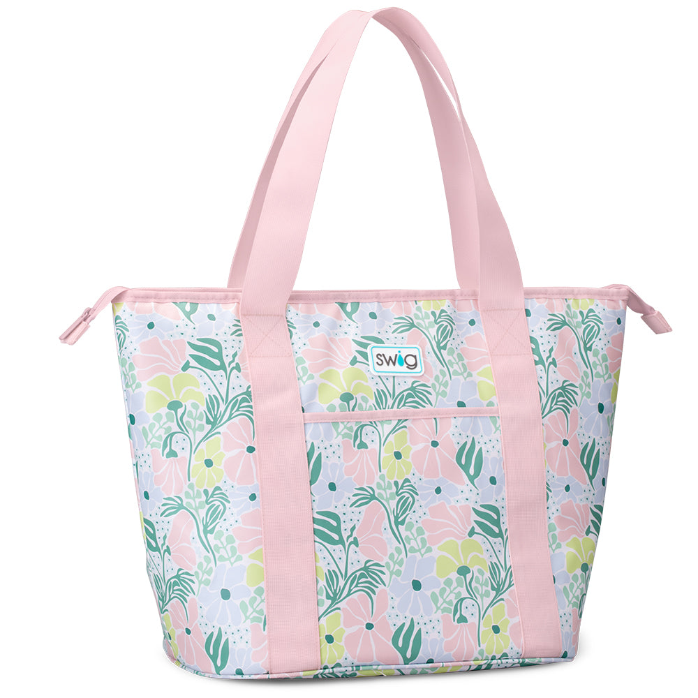 Garden Party Zippi 36-Can Cooler - Insulated Outdoor Picnic Cooler for Camping, Beach, Tailgating & Backyard BBQs - Portable Soft-Sided Cooler Bag with Shoulder Strap