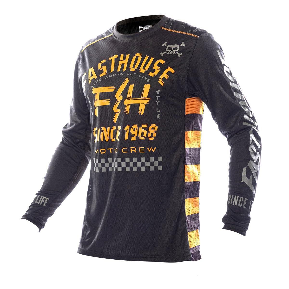 Fasthouse Off-Road Jersey - Men's Motocross MX Racing Shirt - Lightweight Breathable Dirt Bike Shirt for Trail Riding & Enduro Racing