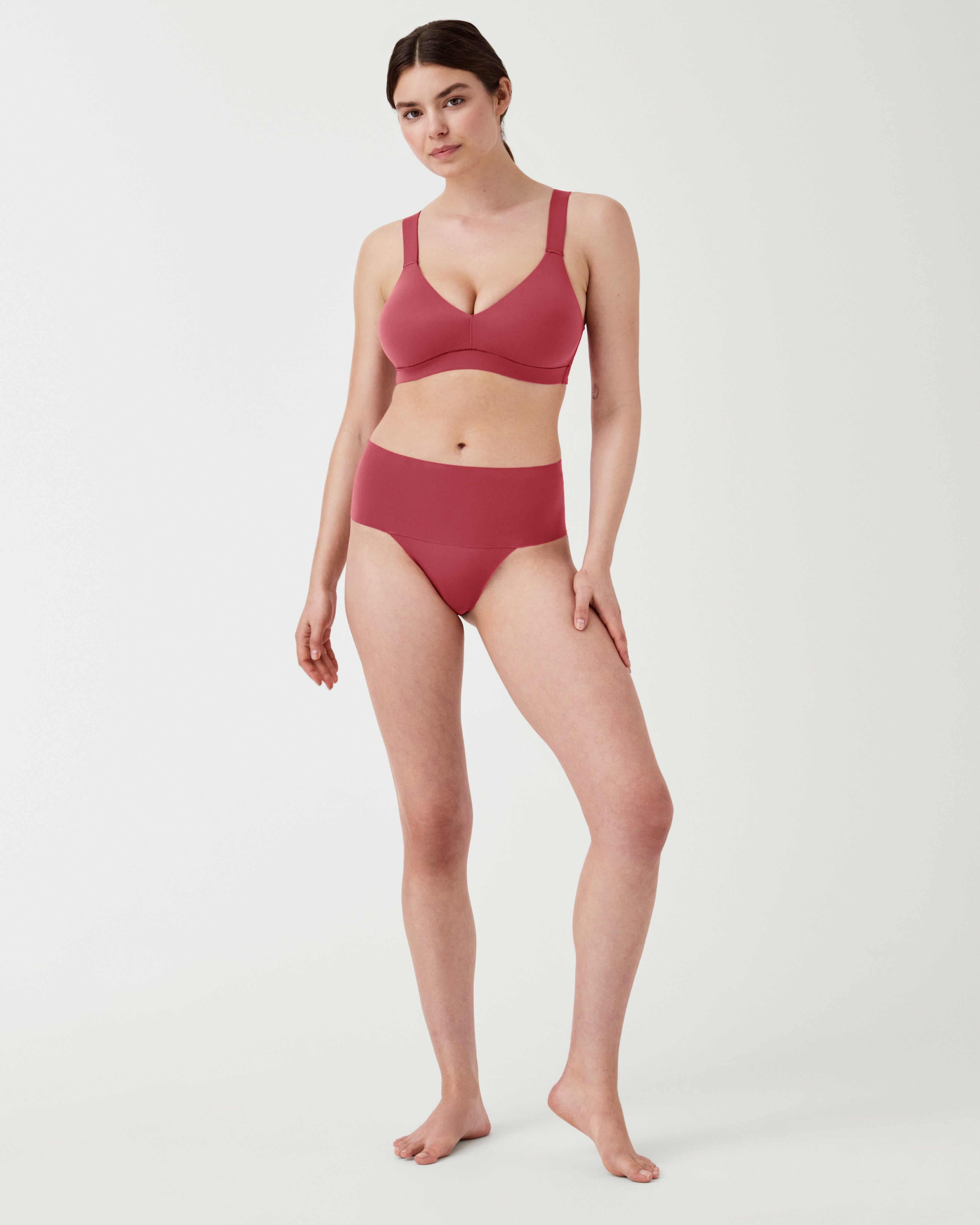 SPANX Smooth Comfort Lightly Lined Bralette - Wireless Support for Everyday Wear, Yoga & Lounge