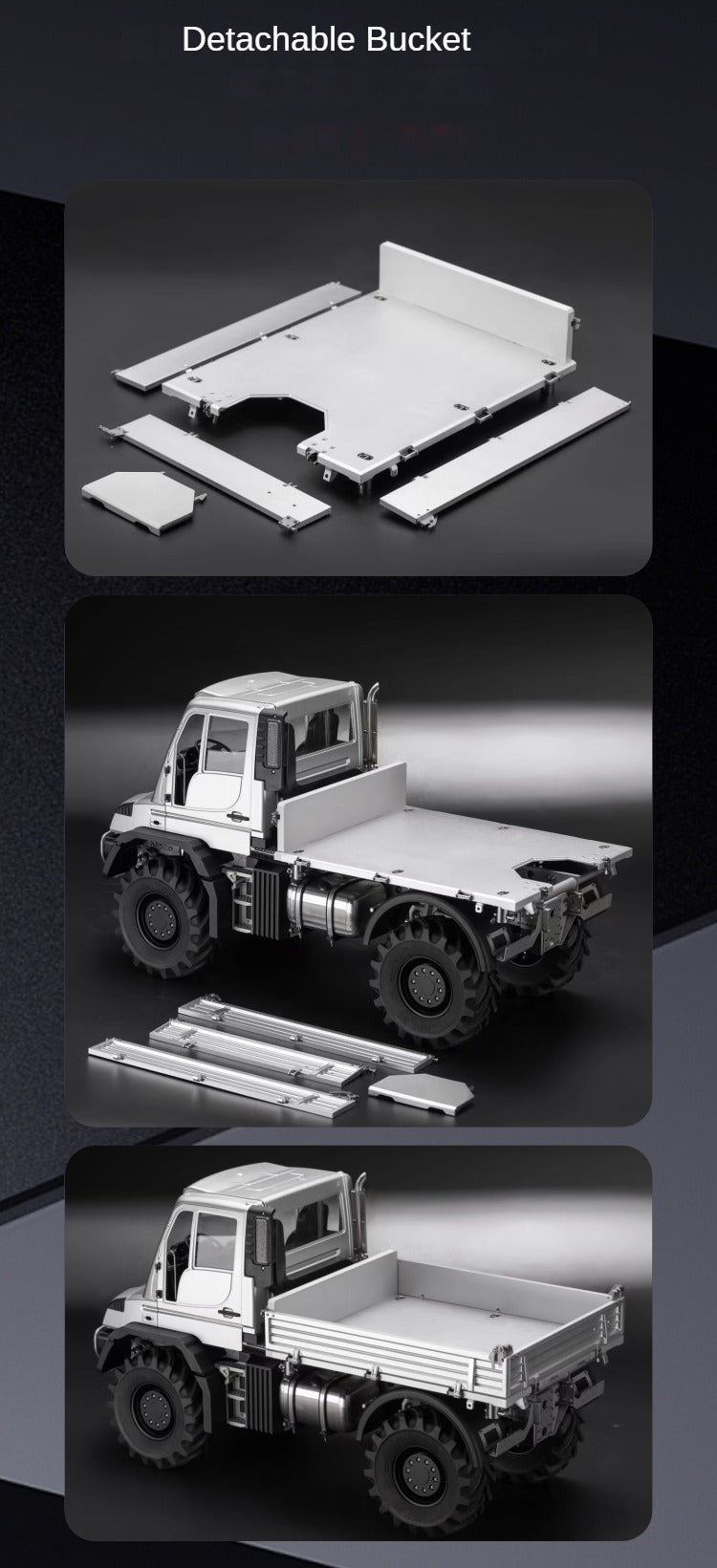 LikeRC U535 1/14 Scale 4X4 Off-Road RC Crawler Car - PNP Ready with Motor, ESC & Servo - High Performance Radio Controlled Rock Crawler for Trail Climbing & Backyard Adventure