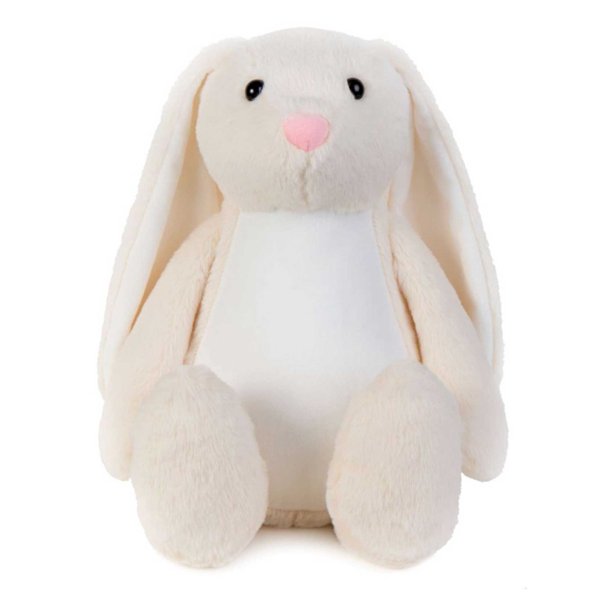 Personalized Photo Ashes Keepsake Memory Bunny in Cream - Memorial Urn for Loved Ones, Perfect for Home Display & Remembrance Ceremonies