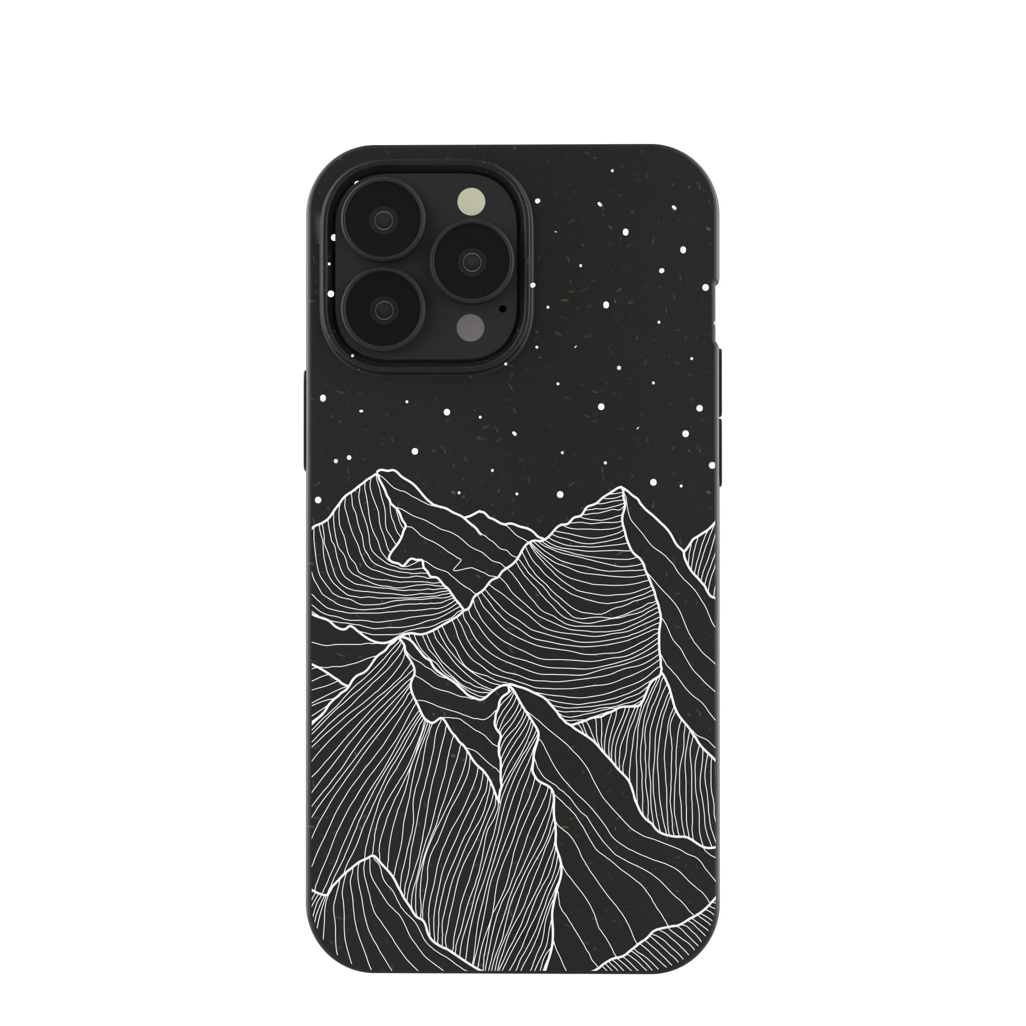 Black Night Panorama iPhone 13 Pro Max Case - Shockproof Protective Cover with HD Print, Slim Fit Design for Daily Use, Work & Travel