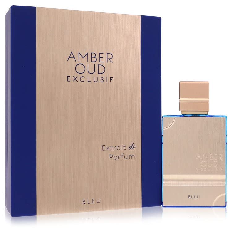 Amber Oud Exclusif Bleu Cologne Eau de Parfum Spray for Men & Women - 2 oz Unisex Fragrance for Date Night, Office & Special Occasions