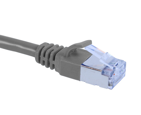 CAT6A Ethernet Patch Cable 5ft - Shielded Slim6AS Series Snagless Boot, U/FTP RJ45 Network Cable for High-Speed Internet, Gaming, and Office Networking