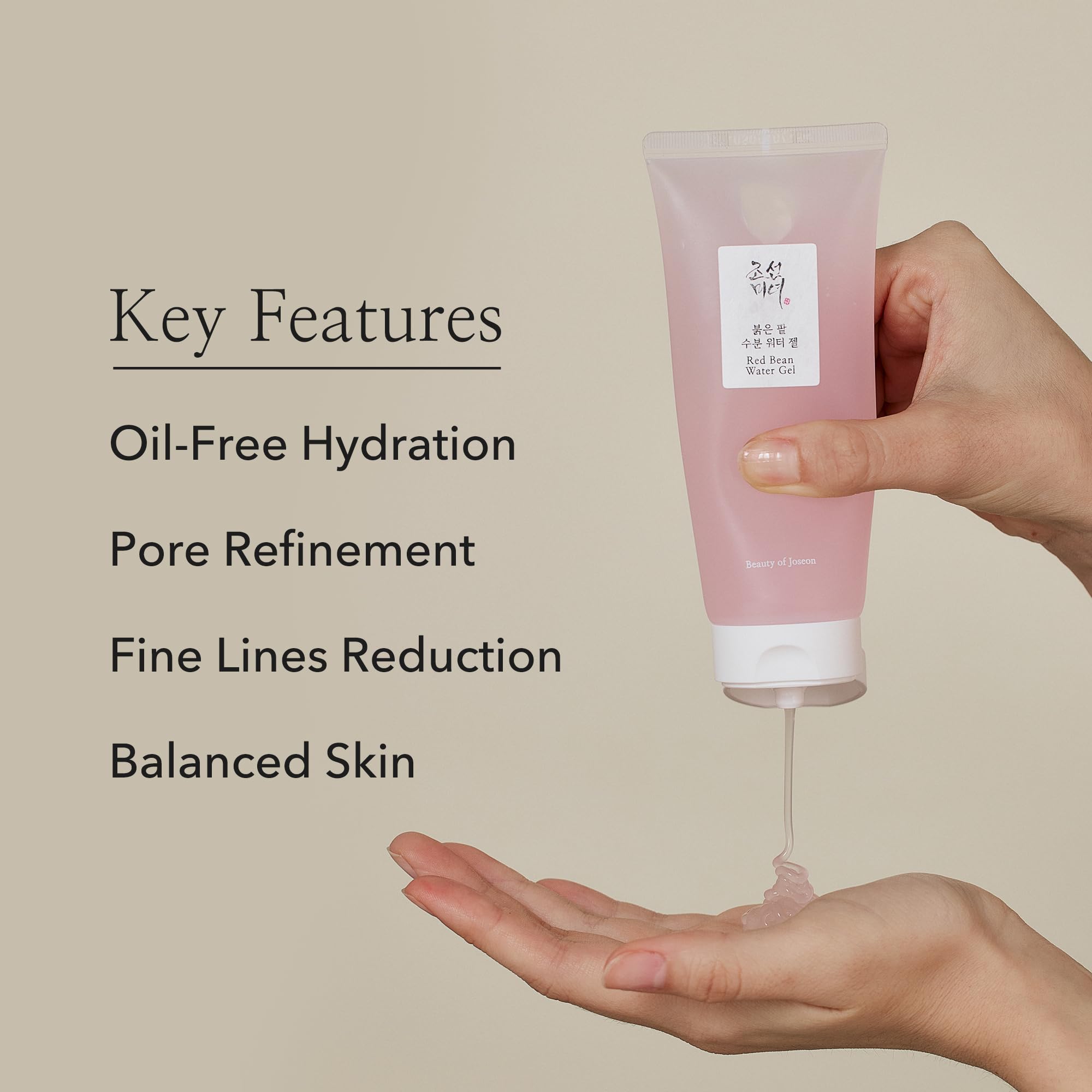 Beauty of Joseon Red Bean Water Gel Hydrating Peptide Moisturizer & Ginseng Cleansing Oil Set | Hydro Boost for Dry, Acne-Prone Skin | Waterproof Makeup Remover for Sensitive Skin | Korean Skincare Routine for Daily Hydration & Gentle Cleansing