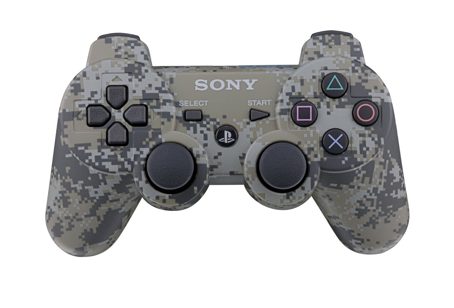 Original Wireless PS3 Controller - DualShock 3 Urban Camo Edition (Renewed/Refurbished) | Compatible with PlayStation 3 Console | Perfect for Gaming, Streaming & Retro Play