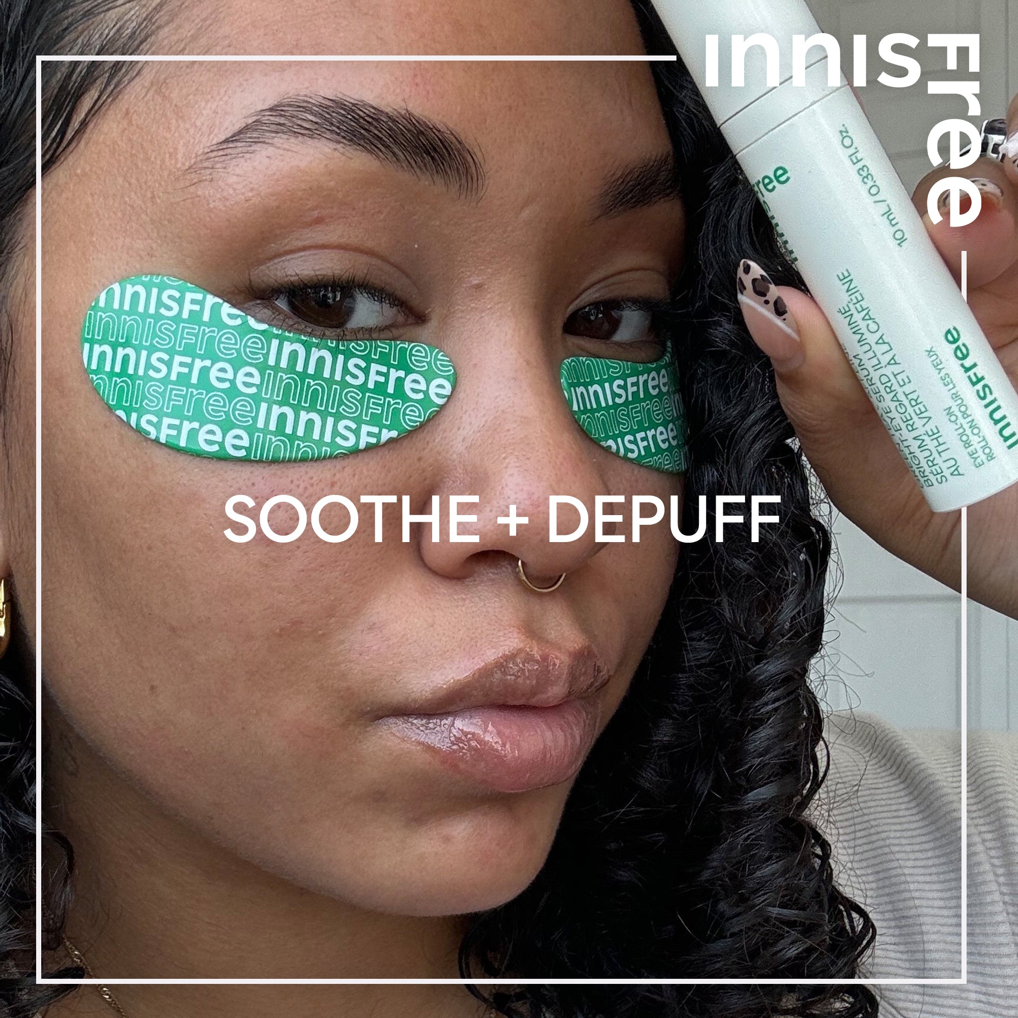 Soothe Depuff Under Eye Gel for Dark Circles & Puffiness - Cooling Eye Treatment for Morning & Night Skincare Routine