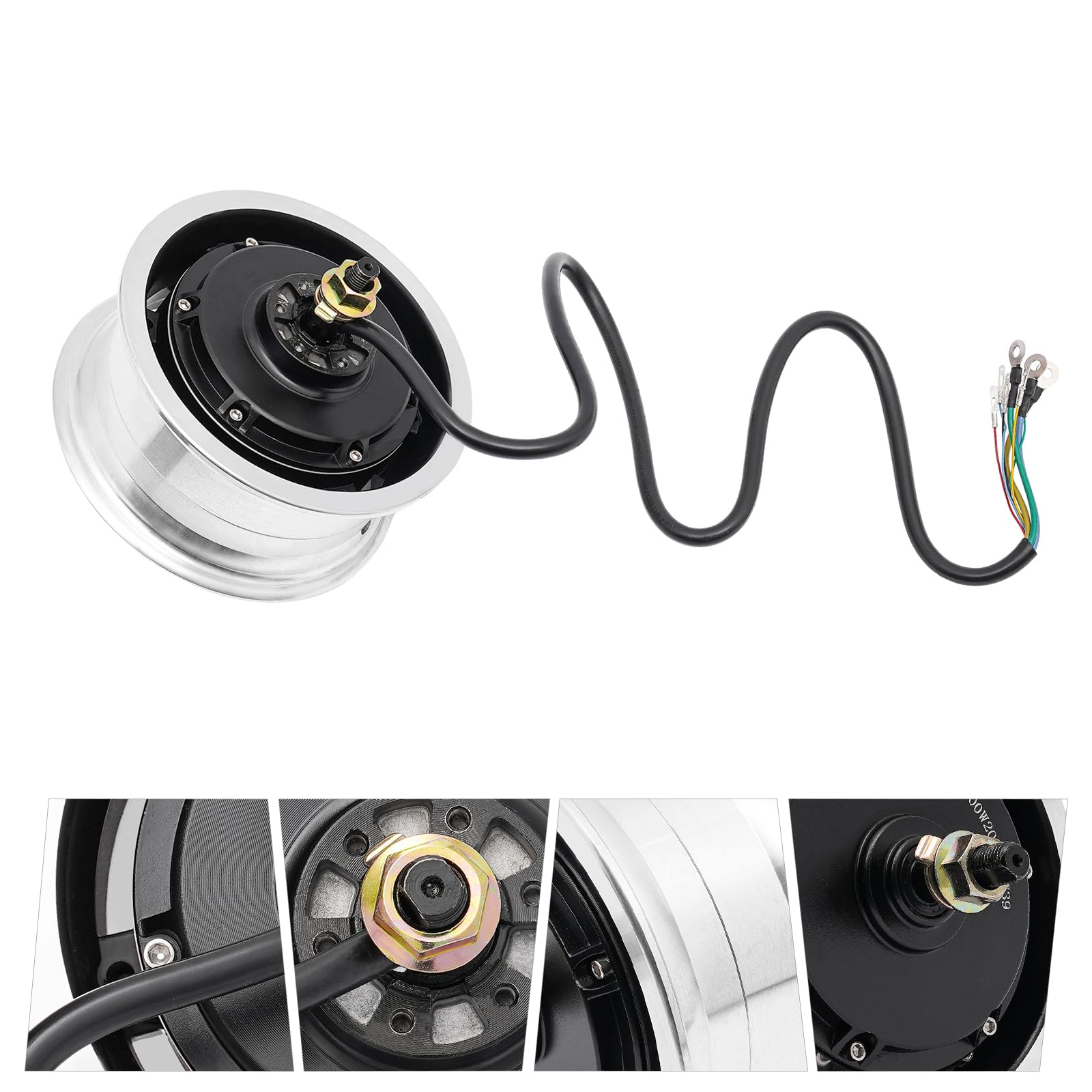 60V 2800W Brushless Electric Motor for 11