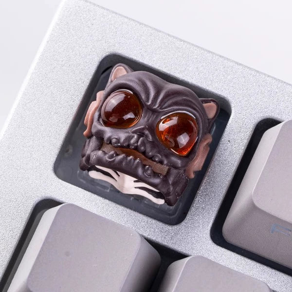 Custom Handmade DADABEECHI Artisan Keycap - Unique Personalized Mechanical Keyboard Keycap for Gamers & Typists - Perfect for Gaming Setups & Office Decor