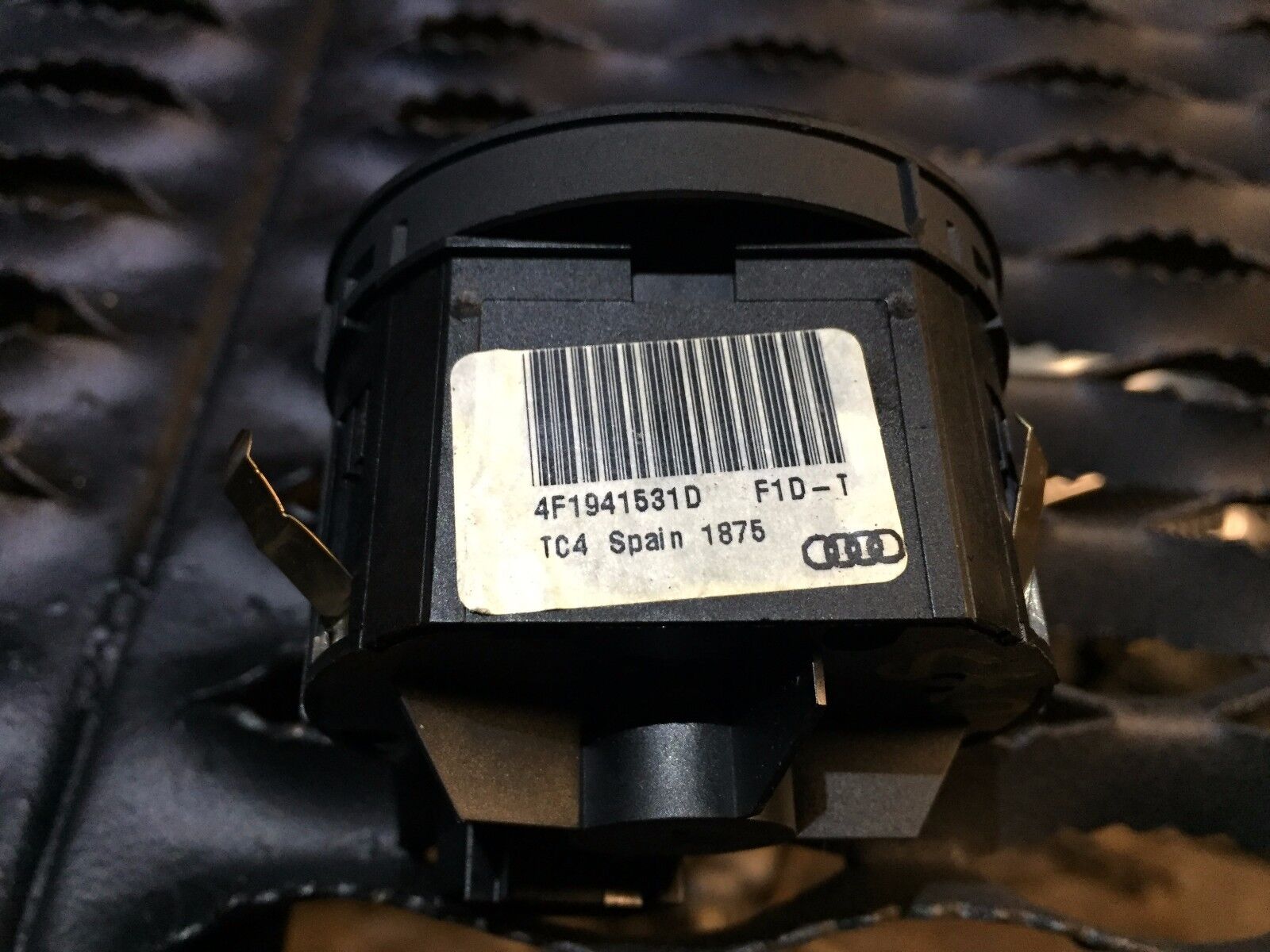 Original Audi A6 C6 Headlight Switch 4F1941531D - Compatible with 2005-2011 Audi A6 Models - Perfect for Night Driving & Foggy Conditions
