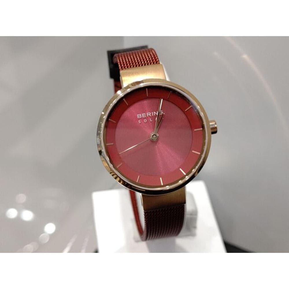 BERING 14627 363 Women's Watch - Elegant Stainless Steel Analog Watch with Sapphire Crystal, Water Resistant - Perfect for Office, Party & Everyday Wear