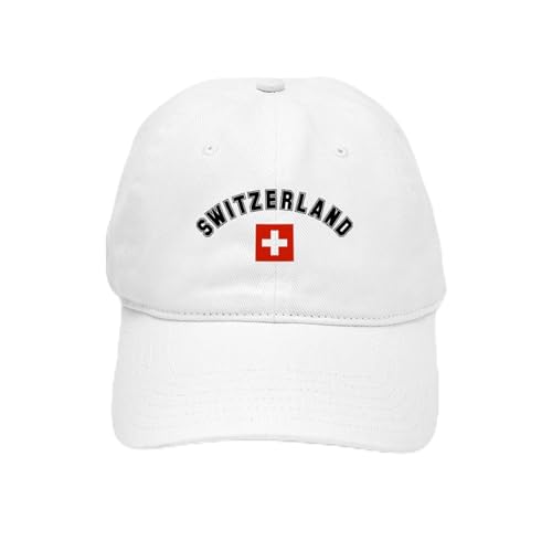 White - Swiss Flag Cap