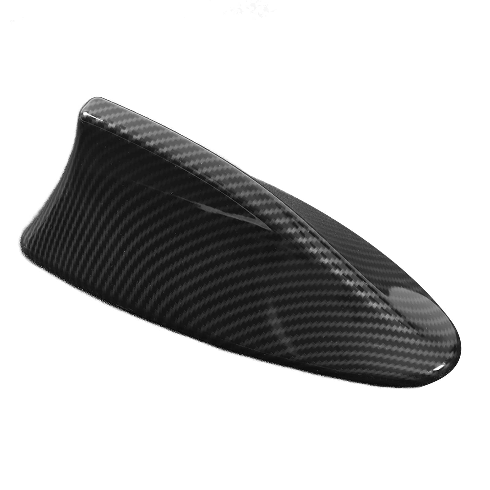 ABS Carbon Fiber Style Car Antenna Cover - Durable & Abrasion Resistant Radio Aerial Base Fin - Perfect for Truck, SUV, Jeep & Off-Road Vehicle Protection