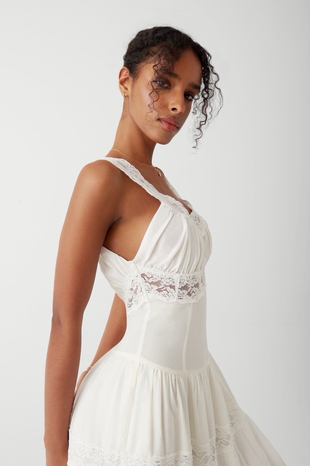 Dakota Maxi Dress for Women - Flowy White Summer Long Dress - Perfect for Beach, Vacation & Casual Wear