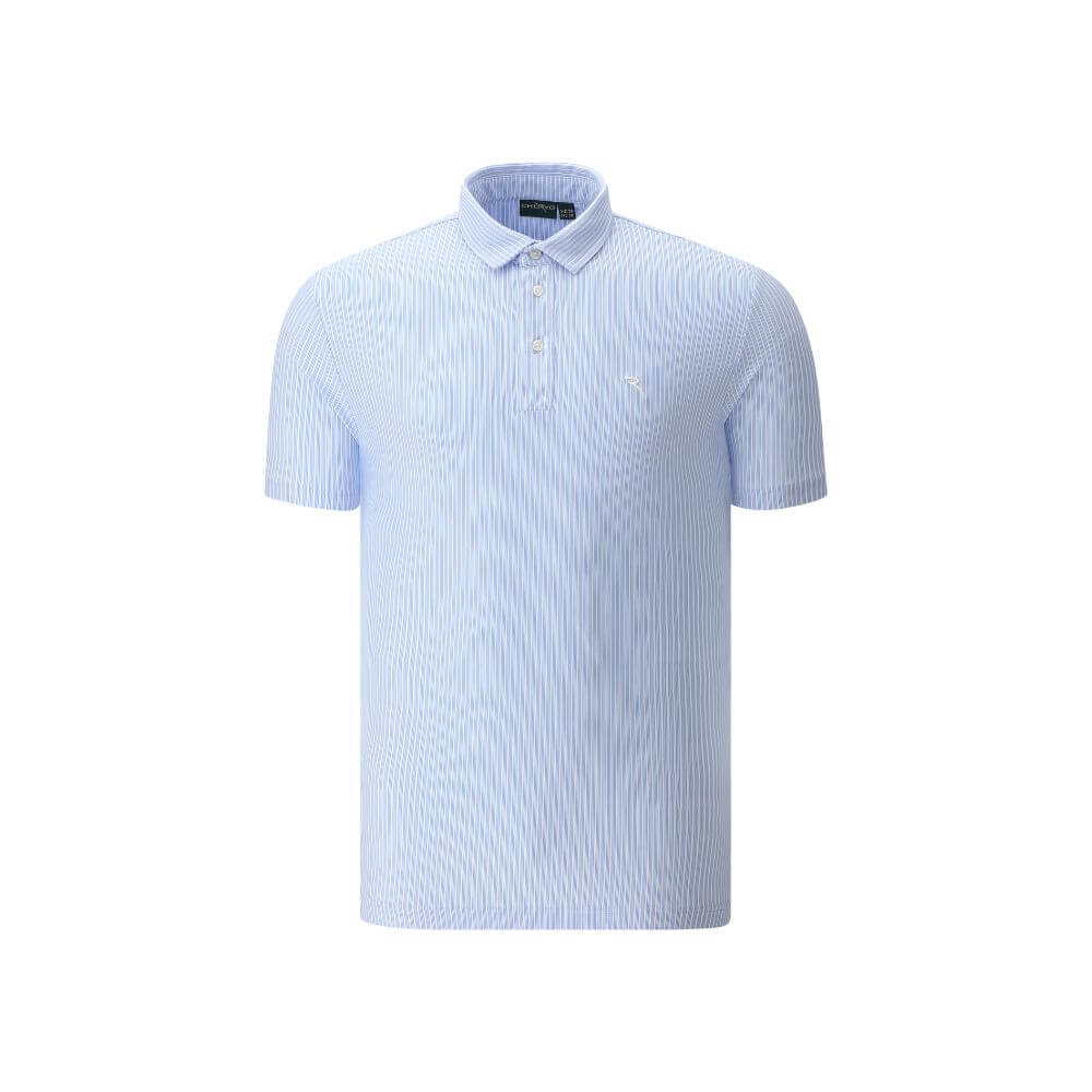ARTONI Men's Striped Dry Matic® Polo Shirt - Moisture Wicking, Quick Dry, Breathable Performance Shirt for Golf, Tennis & Casual Wear | Final Sale