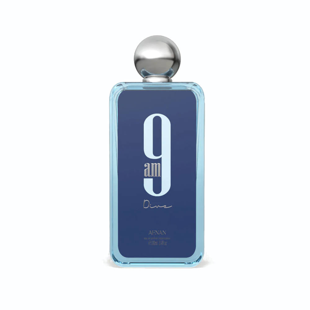 9 AM Dive Eau de Parfum 100ml for Men - Fresh Citrus & Woody Fragrance for Daytime Wear, Office & Casual Outings
